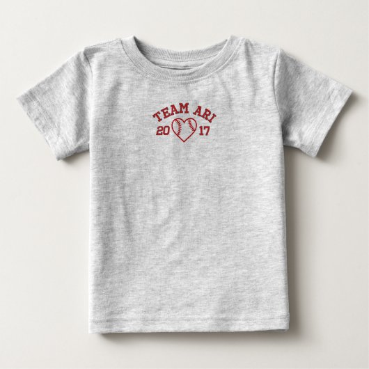 Team Ari baseball football baby (Voorkant)
