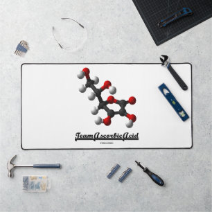 Team Ascorbinezuur (Chemische Molecuul Vitamine C) Bureaumat
