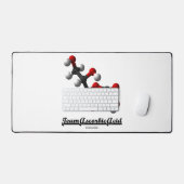 Team Ascorbinezuur (Chemische Molecuul Vitamine C) Bureaumat (Keyboard & Muis)