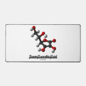 Team Ascorbinezuur (Chemische Molecuul Vitamine C) Bureaumat (Voorkant)