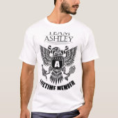 Team Ashley Levenslang lid T-shirt (Voorkant)