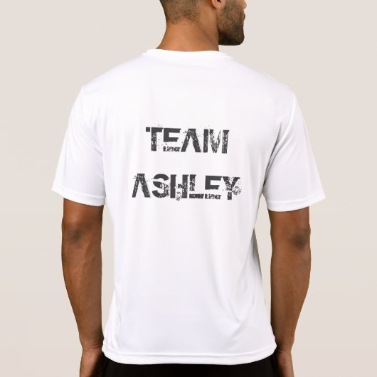 Team Ashley Shirt - Mannen Sport (Achterkant)