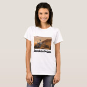 Team Astrobiologie (Curiosity Mars Rover Landscape T-shirt (Voorkant volledig)
