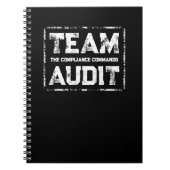 Team Audit Auditor Auditing Groep Kantoor Notitieboek (Voorkant)