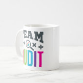Team Audit Auditor Auditor Group Accountant Koffiemok (Voorkant links)