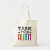 Team Audit Auditor Auditor Group Accountant Tote Bag (Voorkant)