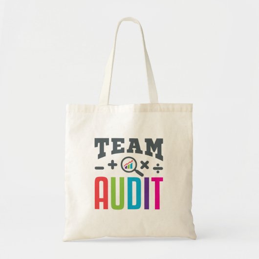 Team Audit Auditor Auditor Group Accountant Tote Bag (Voorkant)