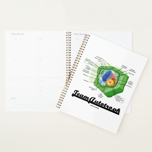 Team Autotroph Plant celbiologie Planner (Display)