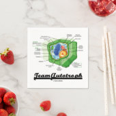 Team Autotroph Plant Cell Biology Humor Servetten (Insitu)