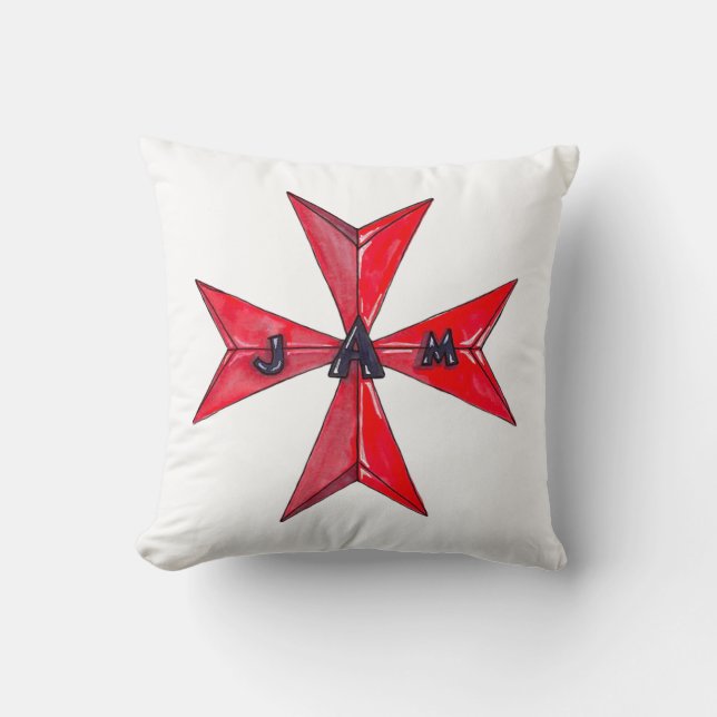 Team Aversa 2021 - 16 x 16-inch Sierkussen (Voorkant)