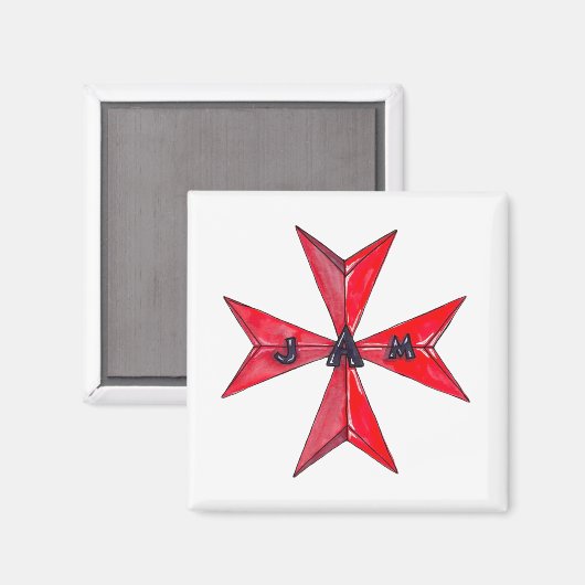 Team Aversa 2021 - 2 x 2 inch Magnet (Voorkant / Achterkant)