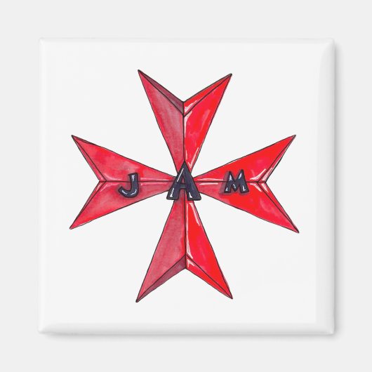 Team Aversa 2021 - 2 x 2 inch Magnet (Voorkant)