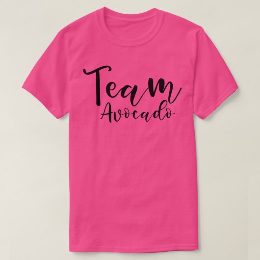 Team Avocado T-shirt (Design voorkant)