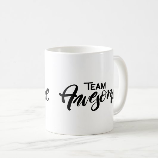 Team Awesome Mug Koffiemok (Voorkant rechts)