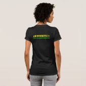 TEAM AWSCHRIJF!!! - MANO - ZWARTE EDITIE T-SHIRT (Achterkant volledig)