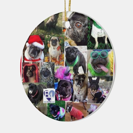 Team B4 Keramisch Ornament (Links)