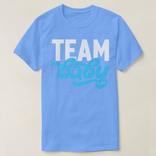 Team Baby New Baby Zwangerschap Aankondiging 732 T-shirt (Design voorkant)