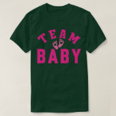 Team Baby New Baby Zwangerschap Aankondiging 741 T-shirt (Design voorkant)