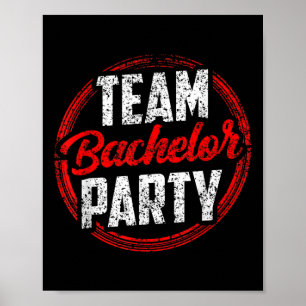 Team Bachelor Party Bruid Bruidegom _2 Poster