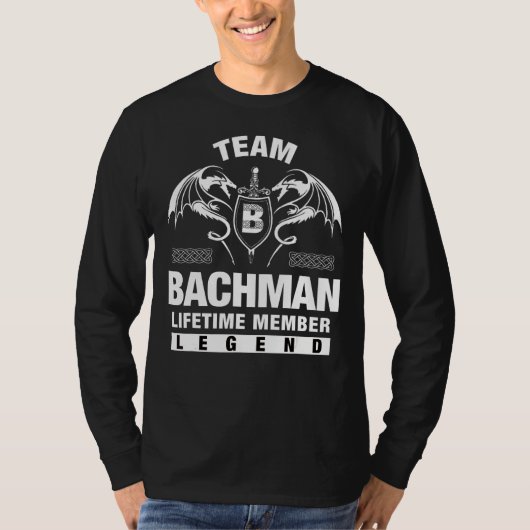 Team Bachman Levenslang Lid T-shirt (Voorkant)