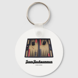 Team Backgammon Sleutelhanger
