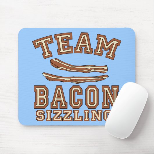 TEAM BACON is SIZZLING Tshirts, Mokken, cadeaus Muismat (Met muis)