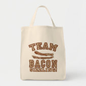 TEAM BACON is SIZZLING Tshirts, Mokken, cadeaus Tote Bag (Voorkant)