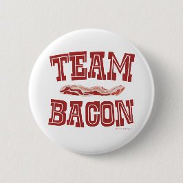 Team Bacon Leuk Ontbijt Life Art Ronde Button 5,7 Cm