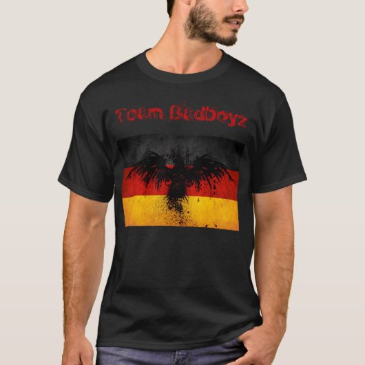 Team Badboyz Germany Grunge T-shirt (Voorkant)
