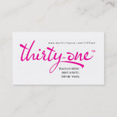 Team BAG-dames Biz-kaarten Visitekaartje (Achterkant)