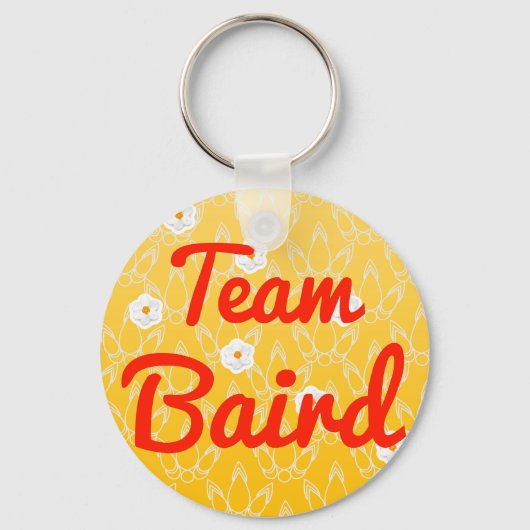 Team Baird Sleutelhanger (Voorkant)
