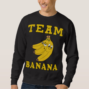 Team Banana Funny Costume Trui