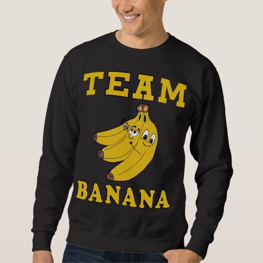 Team Banana Funny Costume Trui (Voorkant)