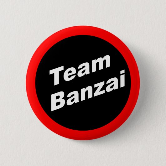 Team Banzai Button (Voorkant)