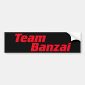Team Banzai sticker (Voorkant)