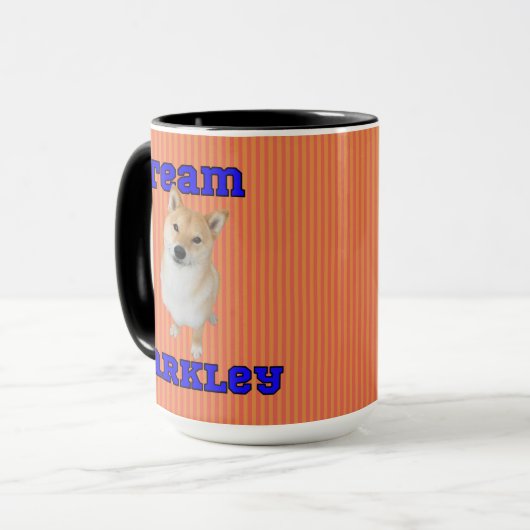 Team Barkley - 15 oz Ringer Mok (Voorkant links)