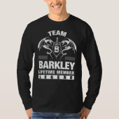 Team Barkley Lifetime Lid T-shirt (Voorkant)