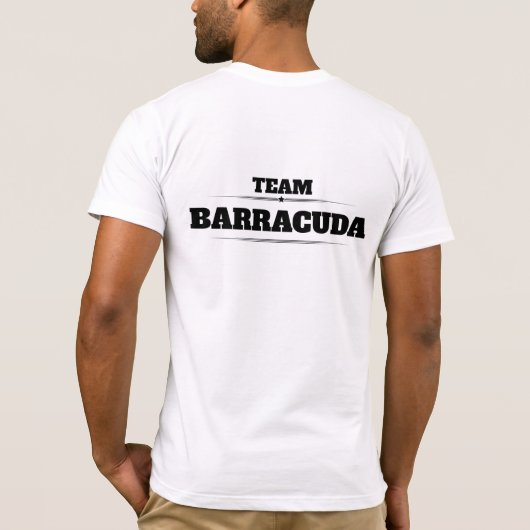 TEAM BARRACUDA T-SHIRT (Achterkant)
