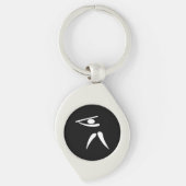 Team Baseball Batter Sleutelhanger (Voorkant)