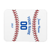 Team Baseball Sport Magneet (Horizontaal)