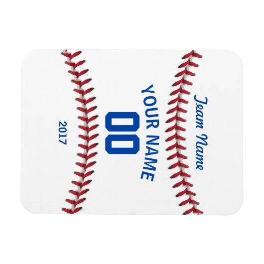 Team Baseball Sport Magneet (Horizontaal)