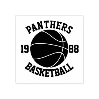Team Basketball Rubberstempel