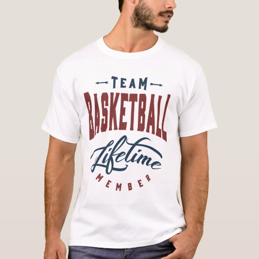 Team Basketball T-shirt (Voorkant)
