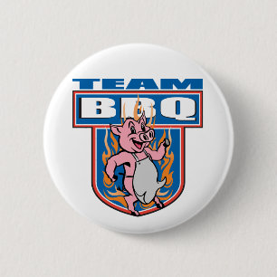 Team BBQ Pork Ronde Button 5,7 Cm