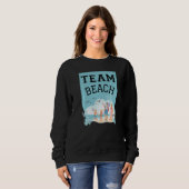 Team Beach Family Premium Trui (Voorkant volledig)