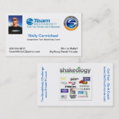 Team Beachbody Visitekaartje (Voorkant / Achterkant)