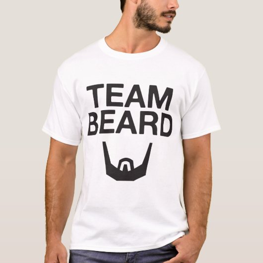 "Team Beard" T-shirt (Voorkant)