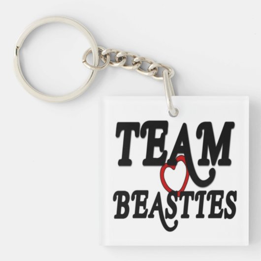 Team Beasties Love Sleutelhanger (voorkant)