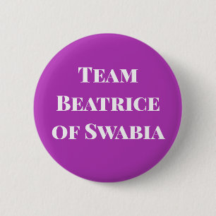 Team Beatrice of Swabia, Heilige Romeinse Empress Ronde Button 5,7 Cm