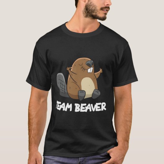 Team Beaver Beaver T-shirt (Voorkant)